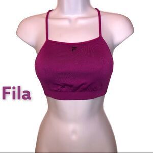 Fila fuchsia sports bra